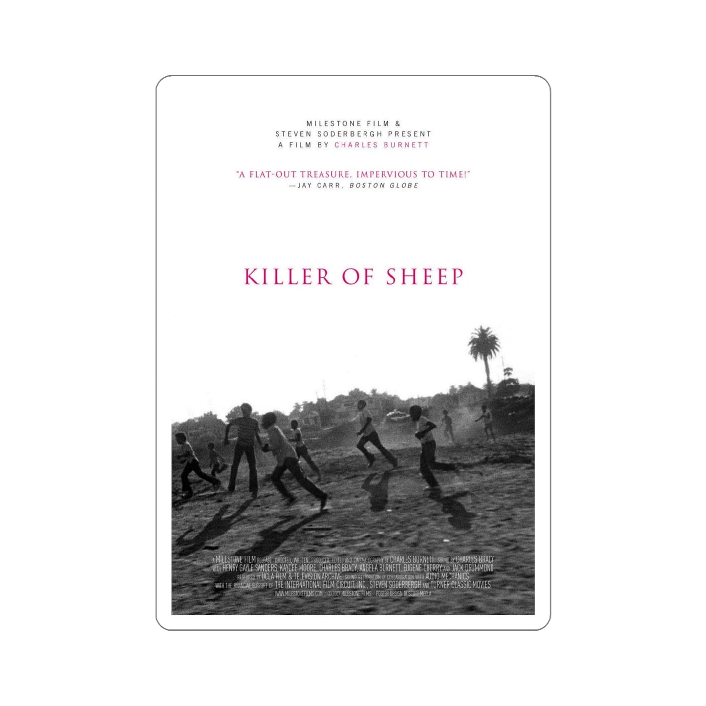 Killer of Sheep 1977 Movie Poster STICKER Vinyl Die-Cut Decal-4 Inch-The Sticker Space