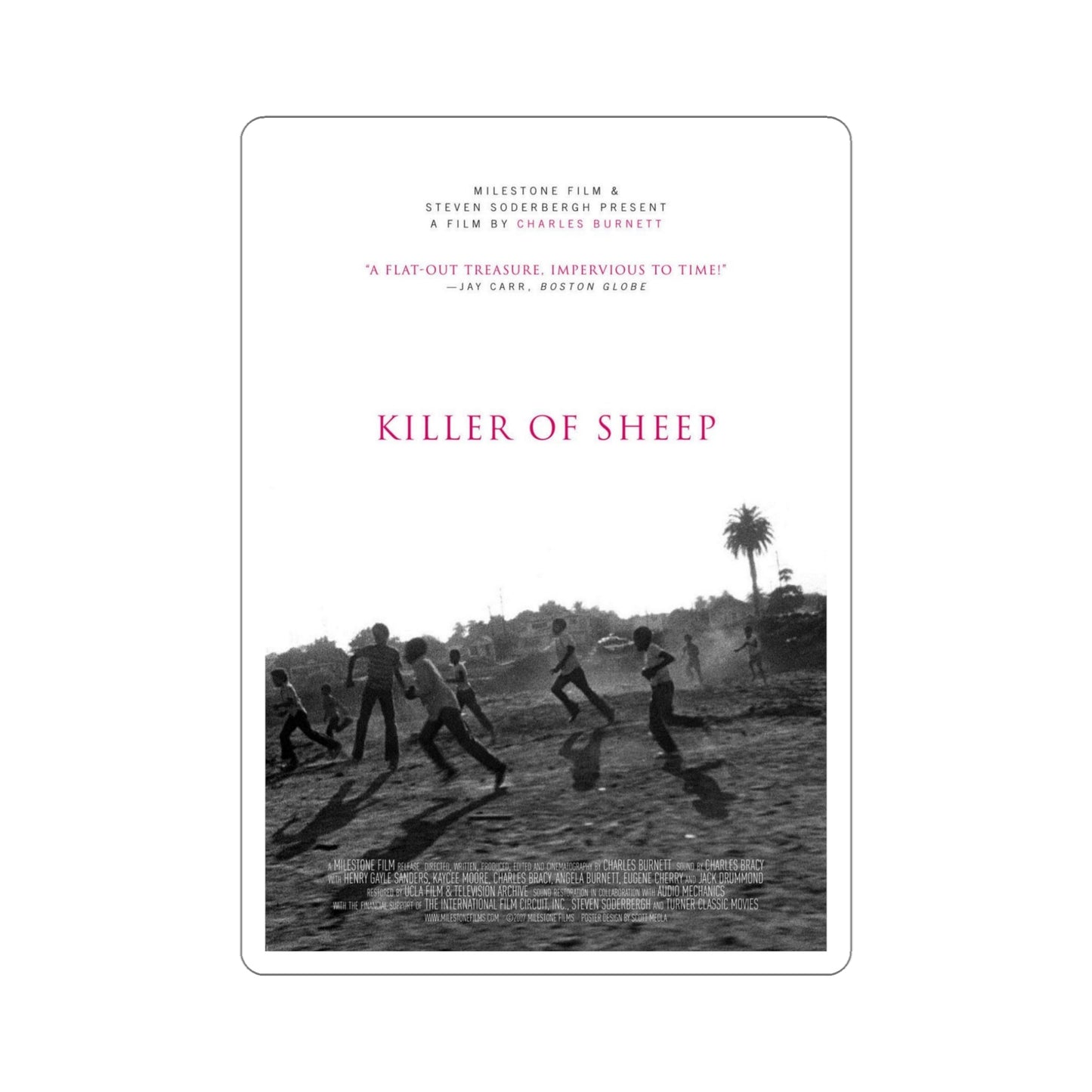 Killer of Sheep 1977 Movie Poster STICKER Vinyl Die-Cut Decal-5 Inch-The Sticker Space