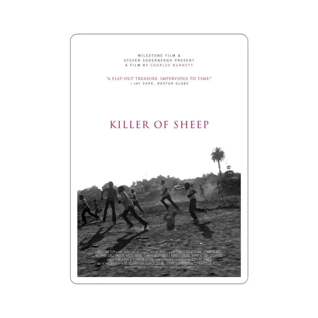 Killer of Sheep 1977 Movie Poster STICKER Vinyl Die-Cut Decal 6 Inch - The Sticker Space