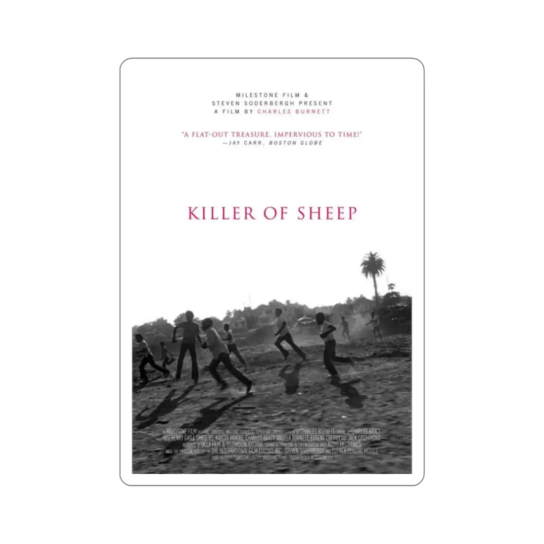 Killer of Sheep 1977 Movie Poster STICKER Vinyl Die-Cut Decal - The Sticker Space