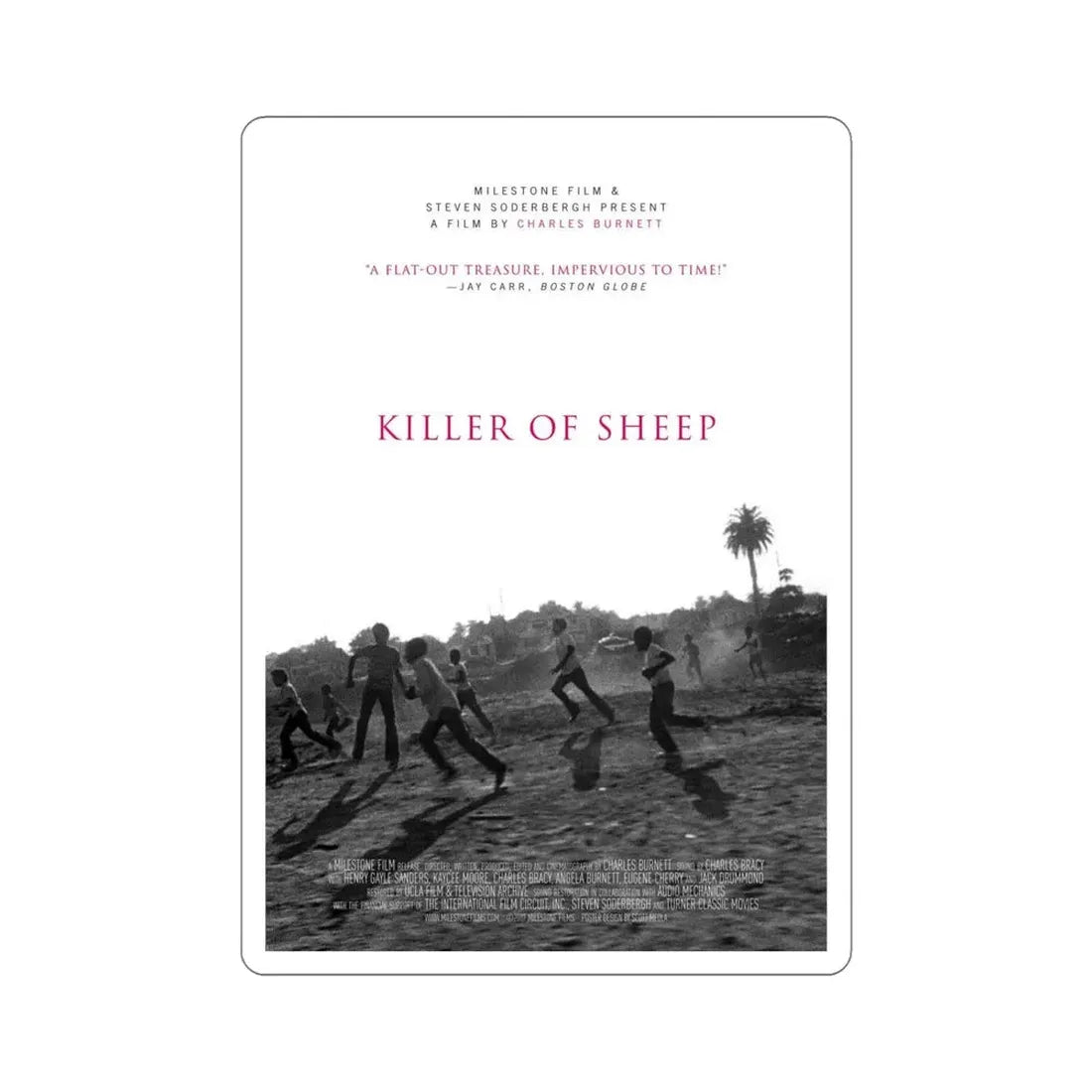 Killer of Sheep 1977 Movie Poster STICKER Vinyl Die-Cut Decal - The Sticker Space