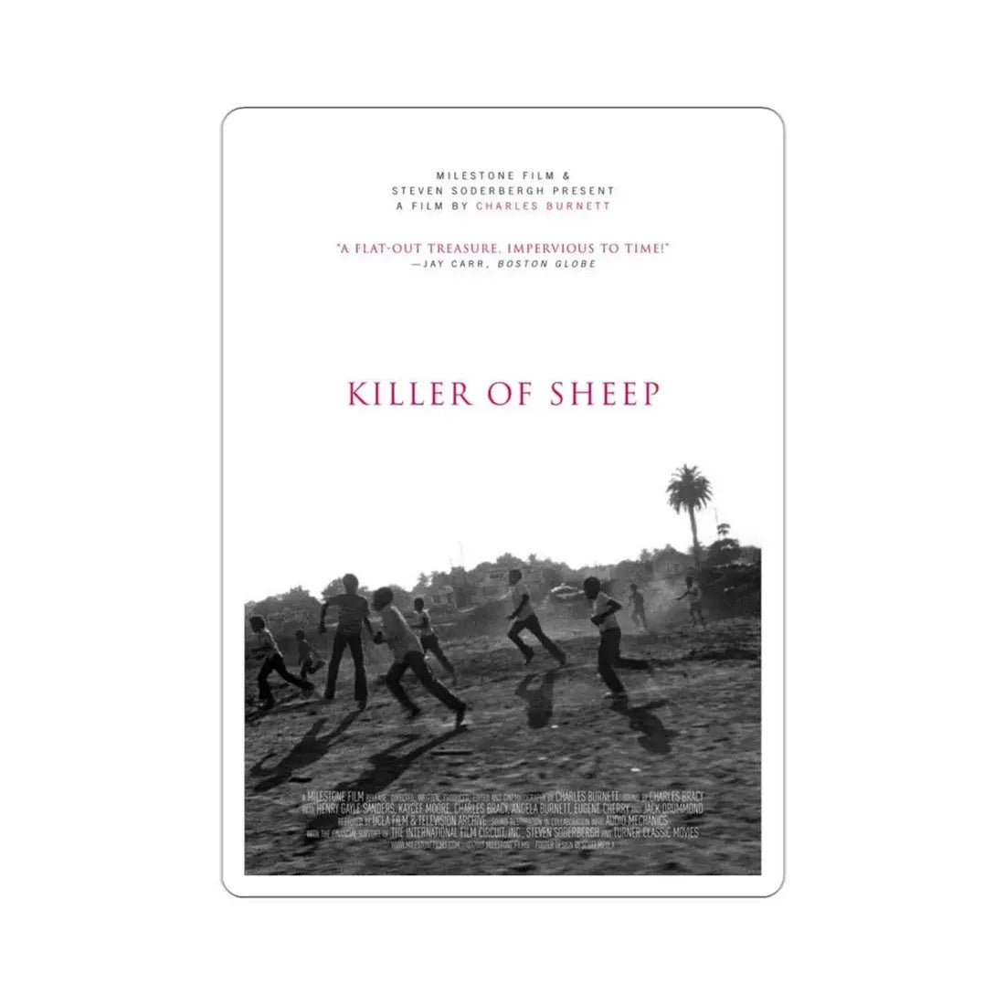 Killer of Sheep 1977 Movie Poster STICKER Vinyl Die-Cut Decal - The Sticker Space