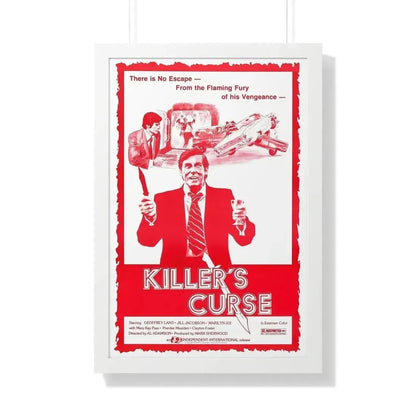 KILLER'S CURSE (NURSE SHERRI) 1977 - Framed Movie Poster - The Sticker Space