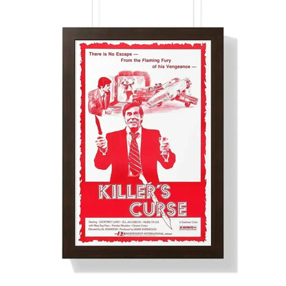 KILLER'S CURSE (NURSE SHERRI) 1977 - Framed Movie Poster - The Sticker Space