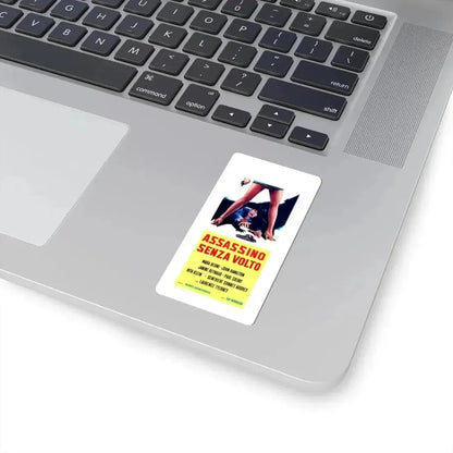 KILLER WITHOUT A FACE 1968 Movie Poster - STICKER Vinyl Kiss-Cut Decal - The Sticker Space