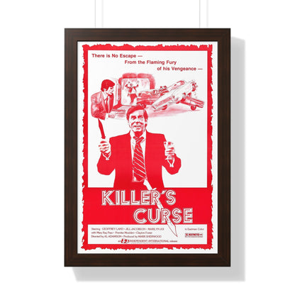 KILLER'S CURSE (NURSE SHERRI) 1977 - Framed Movie Poster-16″ x 24″-The Sticker Space