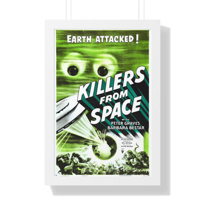 KILLERS FROM SPACE 1954 - Framed Movie Poster-16″ x 24″-The Sticker Space