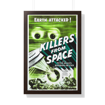 KILLERS FROM SPACE 1954 - Framed Movie Poster-20" x 30"-The Sticker Space