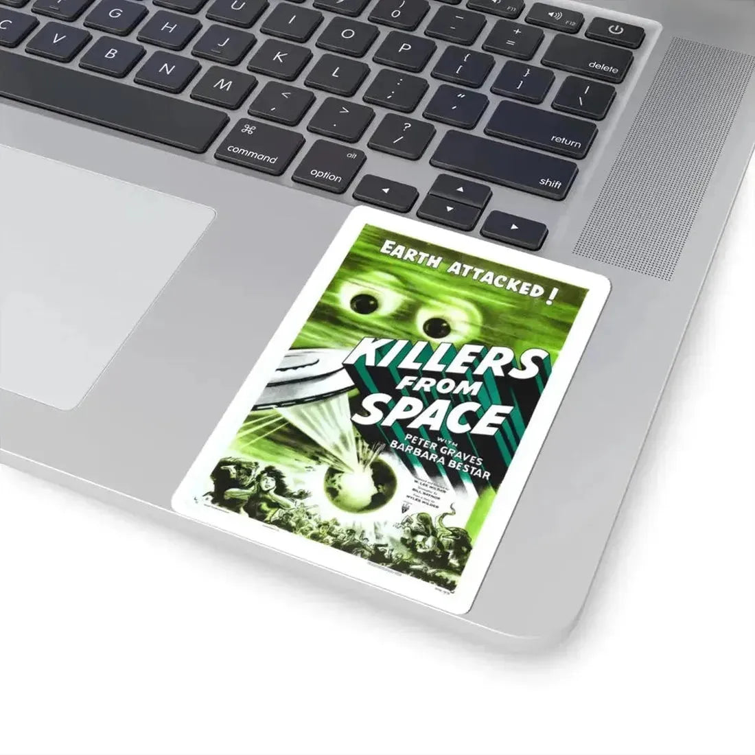 KILLERS FROM SPACE 1954 Movie Poster - STICKER Vinyl Kiss-Cut Decal - The Sticker Space