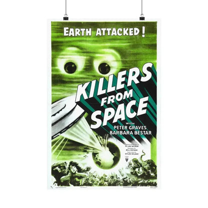 KILLERS FROM SPACE 1954 - Paper Movie Poster 16″ x 24″ Matte - The Sticker Space
