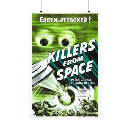 KILLERS FROM SPACE 1954 - Paper Movie Poster 24″ x 36″ Matte - The Sticker Space