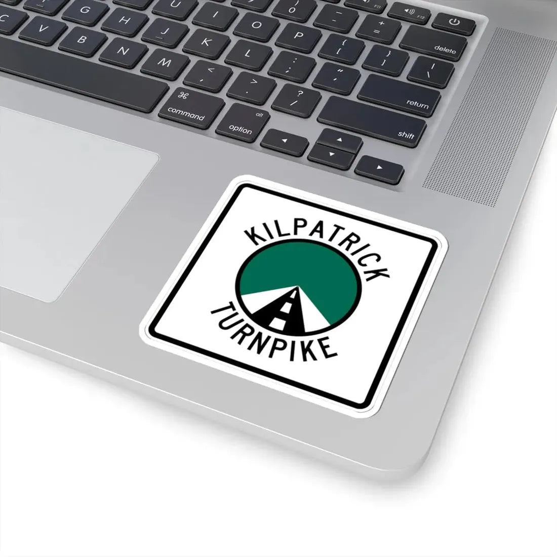 Kilpatrick Turnpike (Oklahoma) (Road Sign) STICKER Vinyl Kiss-Cut Decal - The Sticker Space