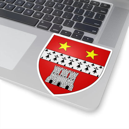 Kincaid of Kincaid arms (Scotland) (Coat of Arms) STICKER Vinyl Kiss-Cut Decal - The Sticker Space