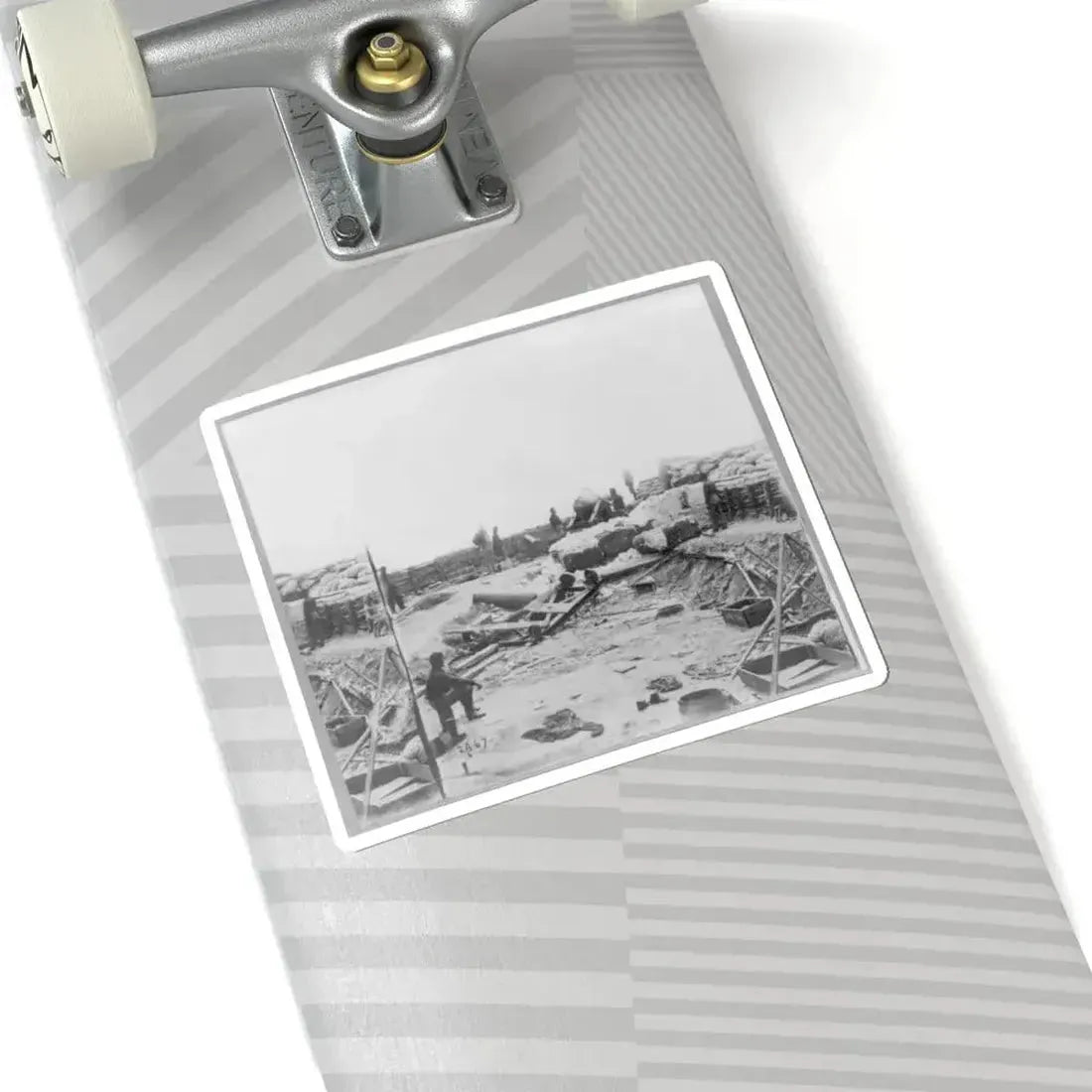 King Cotton , Yorktown, Va. (U.S. Civil War) STICKER Vinyl Kiss-Cut Decal - The Sticker Space