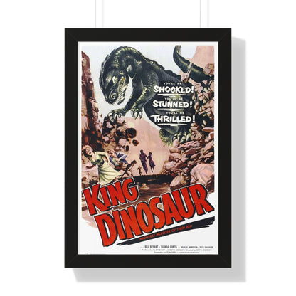 KING DINOSAUR 1955 - Framed Movie Poster-16″ x 24″-The Sticker Space