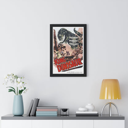 KING DINOSAUR 1955 - Framed Movie Poster-The Sticker Space