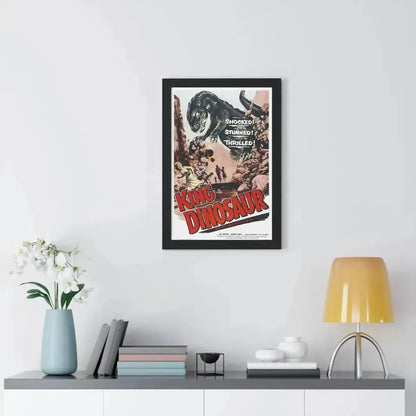 KING DINOSAUR 1955 - Framed Movie Poster - The Sticker Space