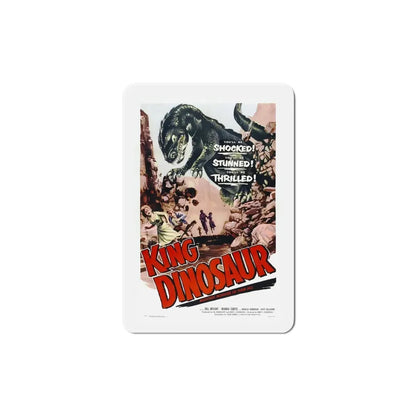 King Dinosaur 1955 Movie Poster Refrigerator Magnet - The Sticker Space