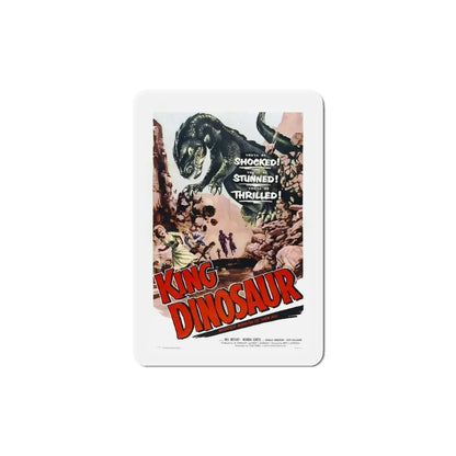 King Dinosaur 1955 Movie Poster Refrigerator Magnet - The Sticker Space