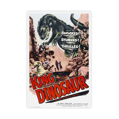 KING DINOSAUR 1955 - Paper Movie Poster-16″ x 24″ (Vertical)-The Sticker Space