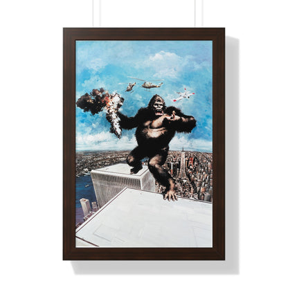 KING KONG (2) 1976 - Framed Movie Poster-16″ x 24″-The Sticker Space