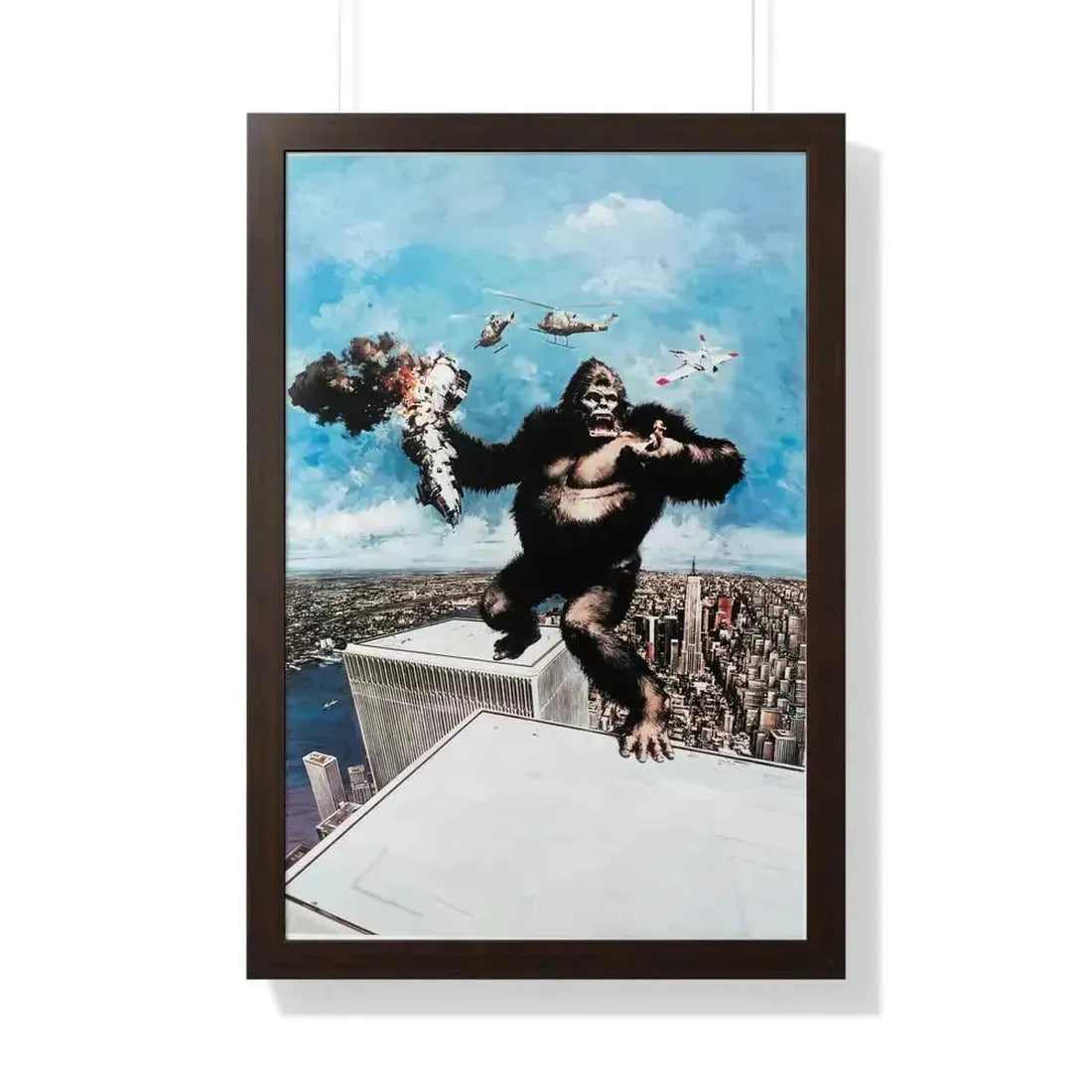 KING KONG (2) 1976 - Framed Movie Poster - The Sticker Space