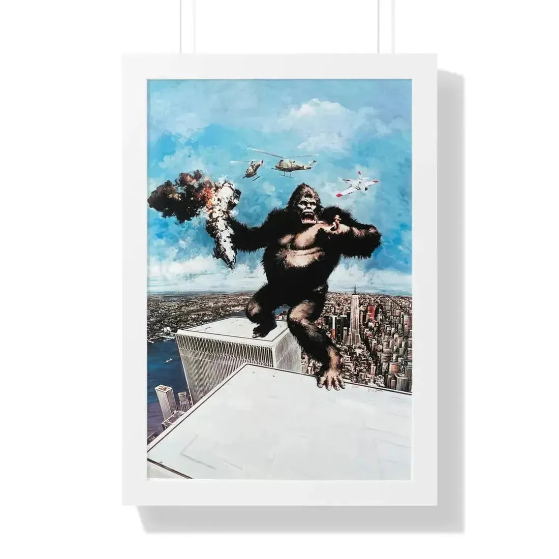 KING KONG (2) 1976 - Framed Movie Poster - The Sticker Space