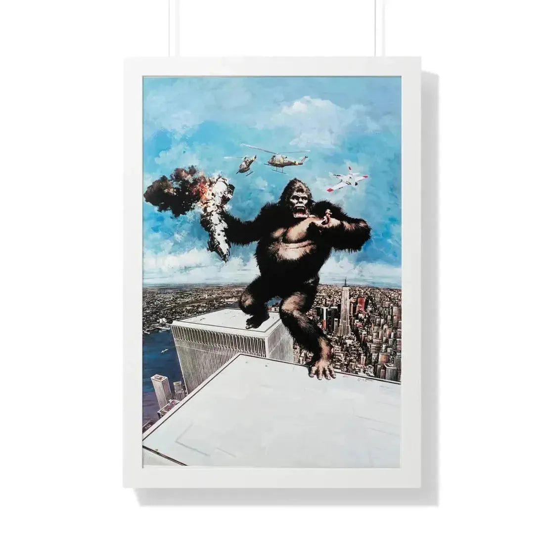 KING KONG (2) 1976 - Framed Movie Poster - The Sticker Space