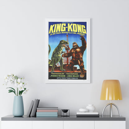 KING KONG ESCAPES (3) 1967 - Framed Movie Poster-The Sticker Space