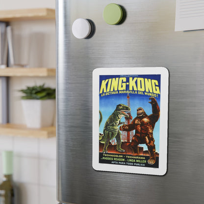 KING KONG ESCAPES (3) 1967 Movie Poster - Refrigerator Magnet-The Sticker Space