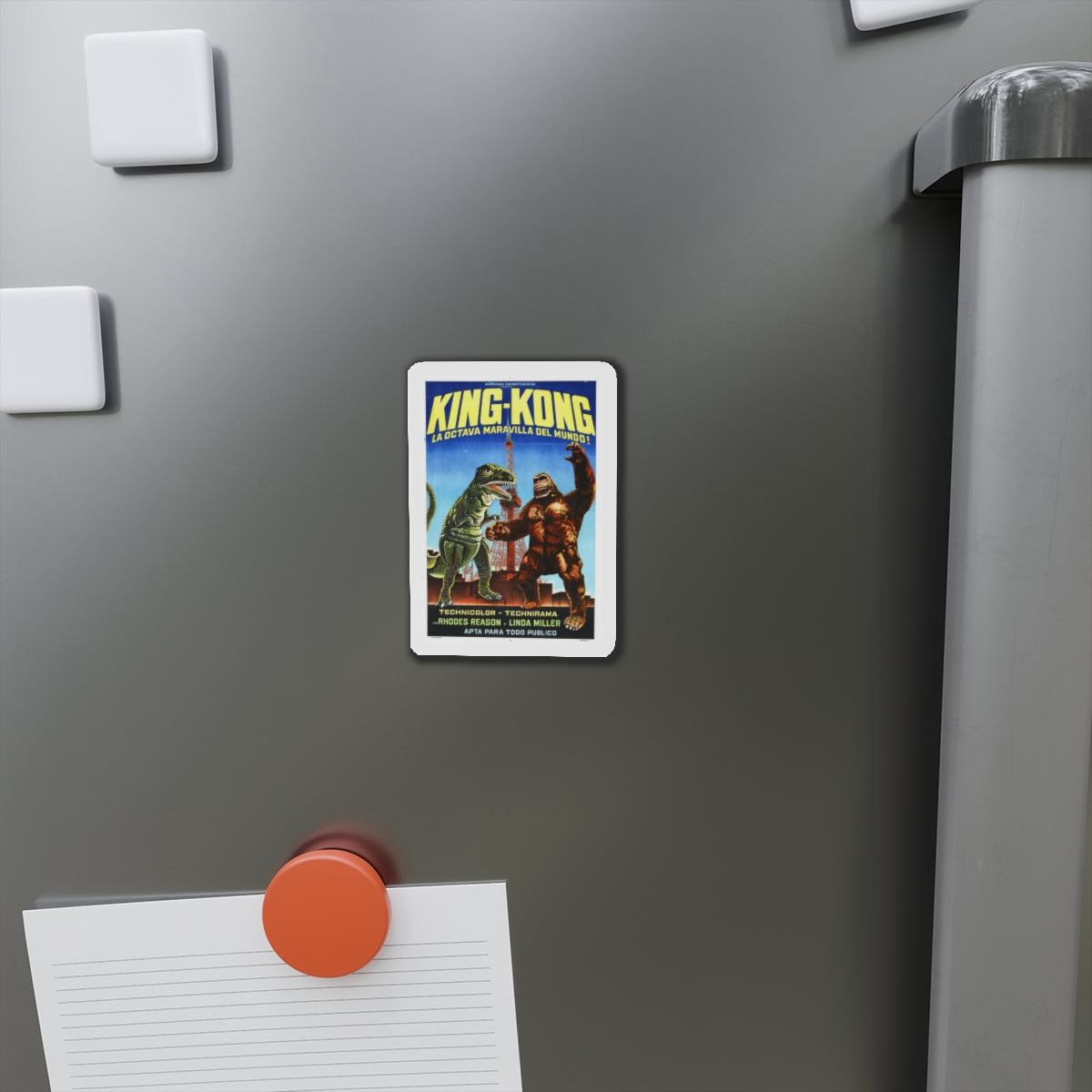 KING KONG ESCAPES (3) 1967 Movie Poster - Refrigerator Magnet-The Sticker Space