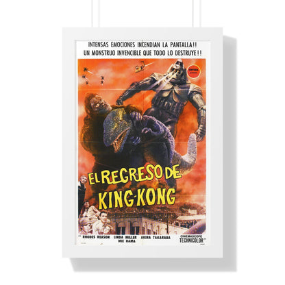 KING KONG ESCAPES (5) 1967 - Framed Movie Poster-16″ x 24″-The Sticker Space