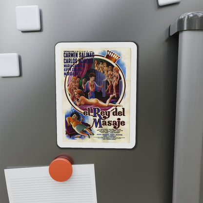 KING OF MASSAGE (El rey del masaje) 1985 Movie Poster - Refrigerator Magnet-The Sticker Space