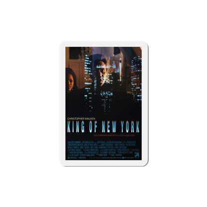 King of New York 1990 Movie Poster Die-Cut Magnet-5" x 5"-The Sticker Space