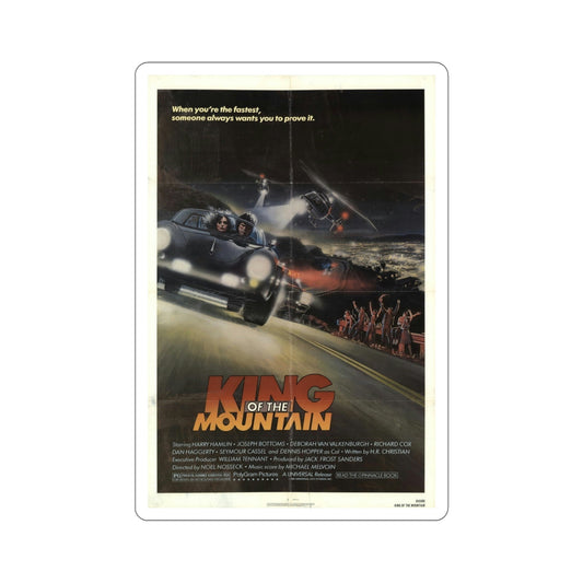 King of the Mountain 1981 Movie Poster STICKER Vinyl Die-Cut Decal-6 Inch-The Sticker Space