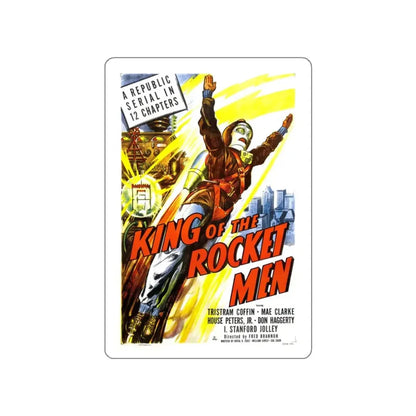 KING OF THE ROCKET MEN 1949 Movie Poster STICKER Vinyl Die-Cut Decal - The Sticker Space