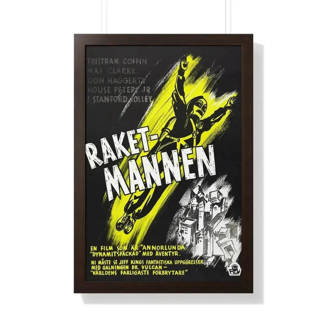 KING OF THE ROCKET MEN (2) 1949 - Framed Movie Poster - The Sticker Space