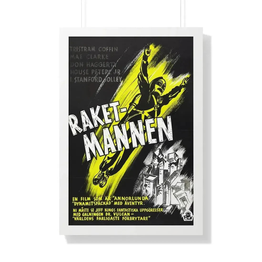 KING OF THE ROCKET MEN (2) 1949 - Framed Movie Poster - The Sticker Space