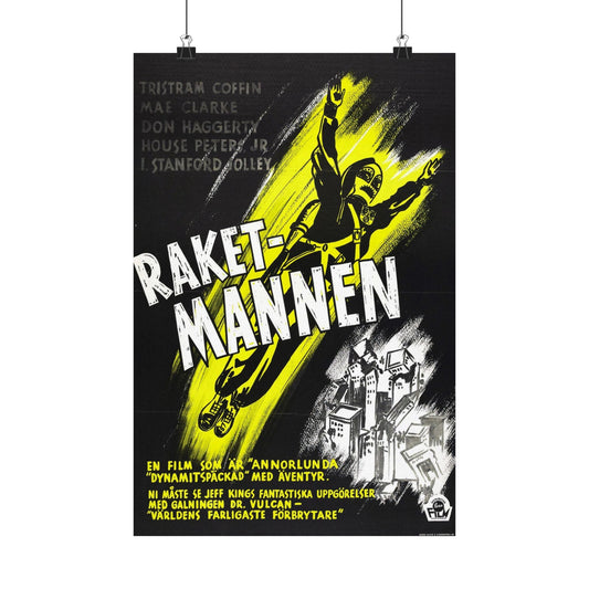 KING OF THE ROCKET MEN (2) 1949 - Paper Movie Poster-12″ x 18″-The Sticker Space