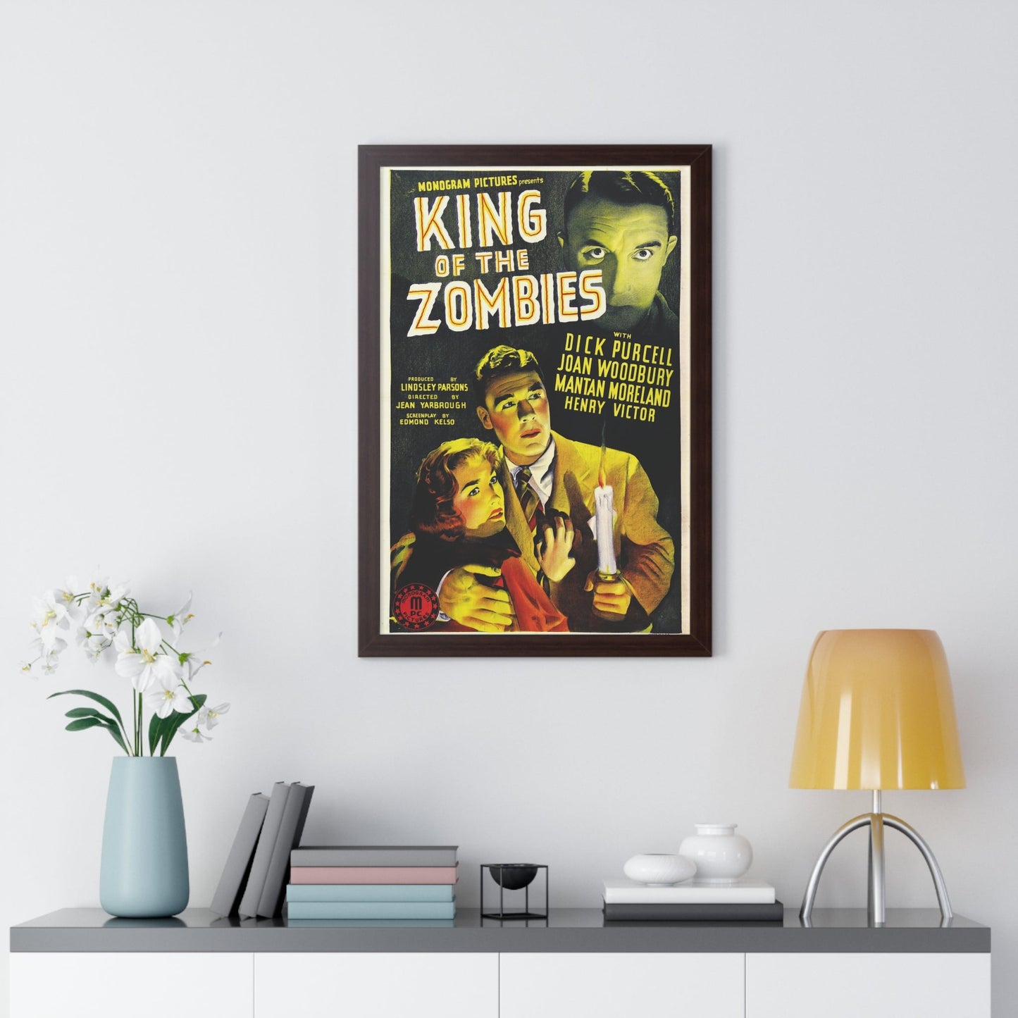 KING OF THE ZOMBIES 1941 - Framed Movie Poster-The Sticker Space