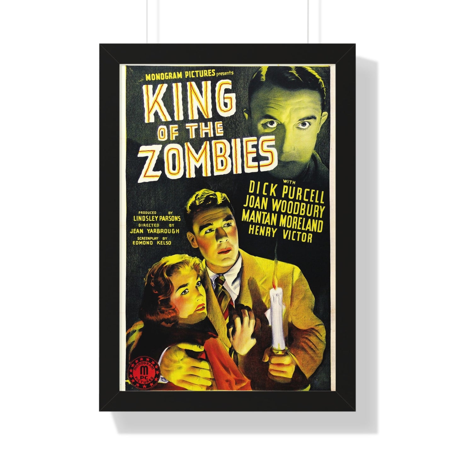 KING OF THE ZOMBIES 1941 - Framed Movie Poster-16″ x 24″-The Sticker Space