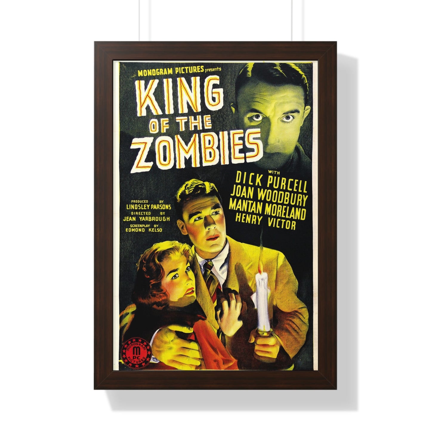 KING OF THE ZOMBIES 1941 - Framed Movie Poster-16″ x 24″-The Sticker Space