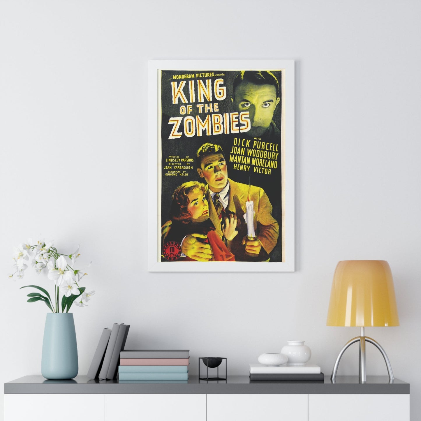 KING OF THE ZOMBIES 1941 - Framed Movie Poster-The Sticker Space