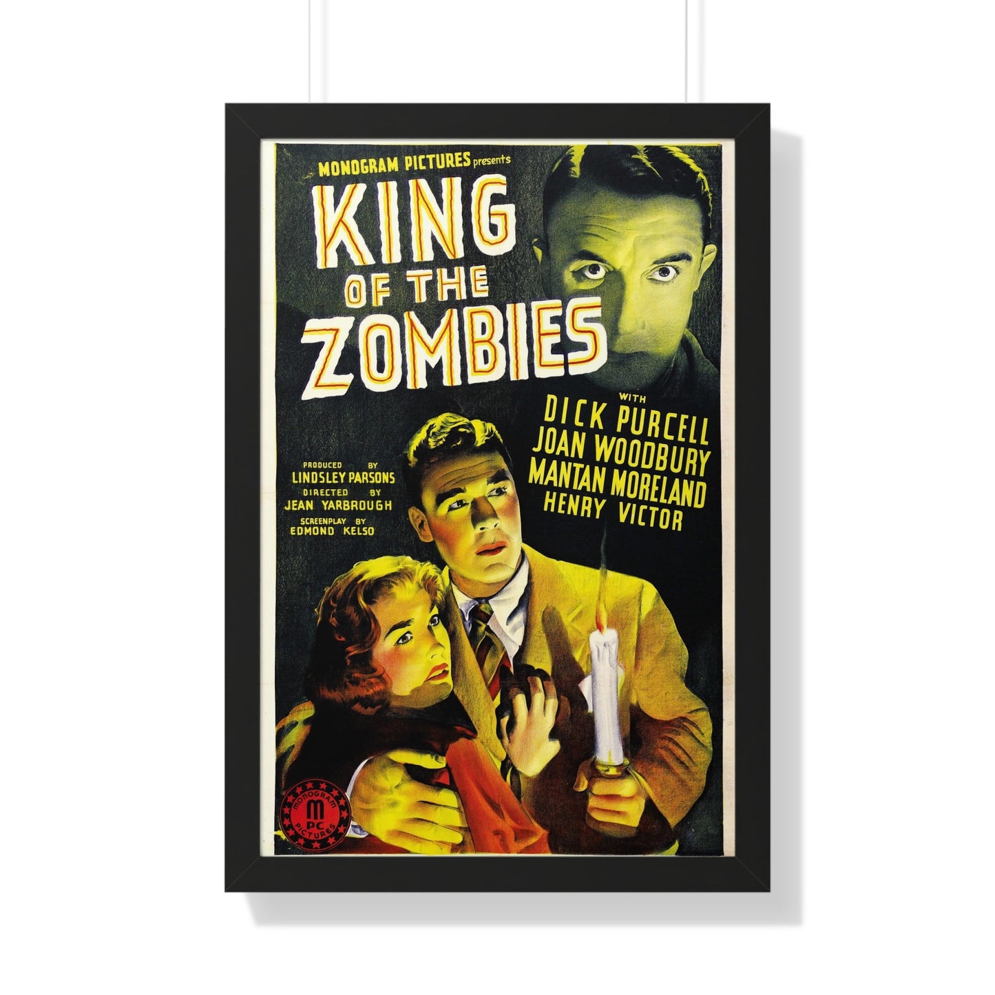 KING OF THE ZOMBIES 1941 - Framed Movie Poster-20" x 30"-The Sticker Space