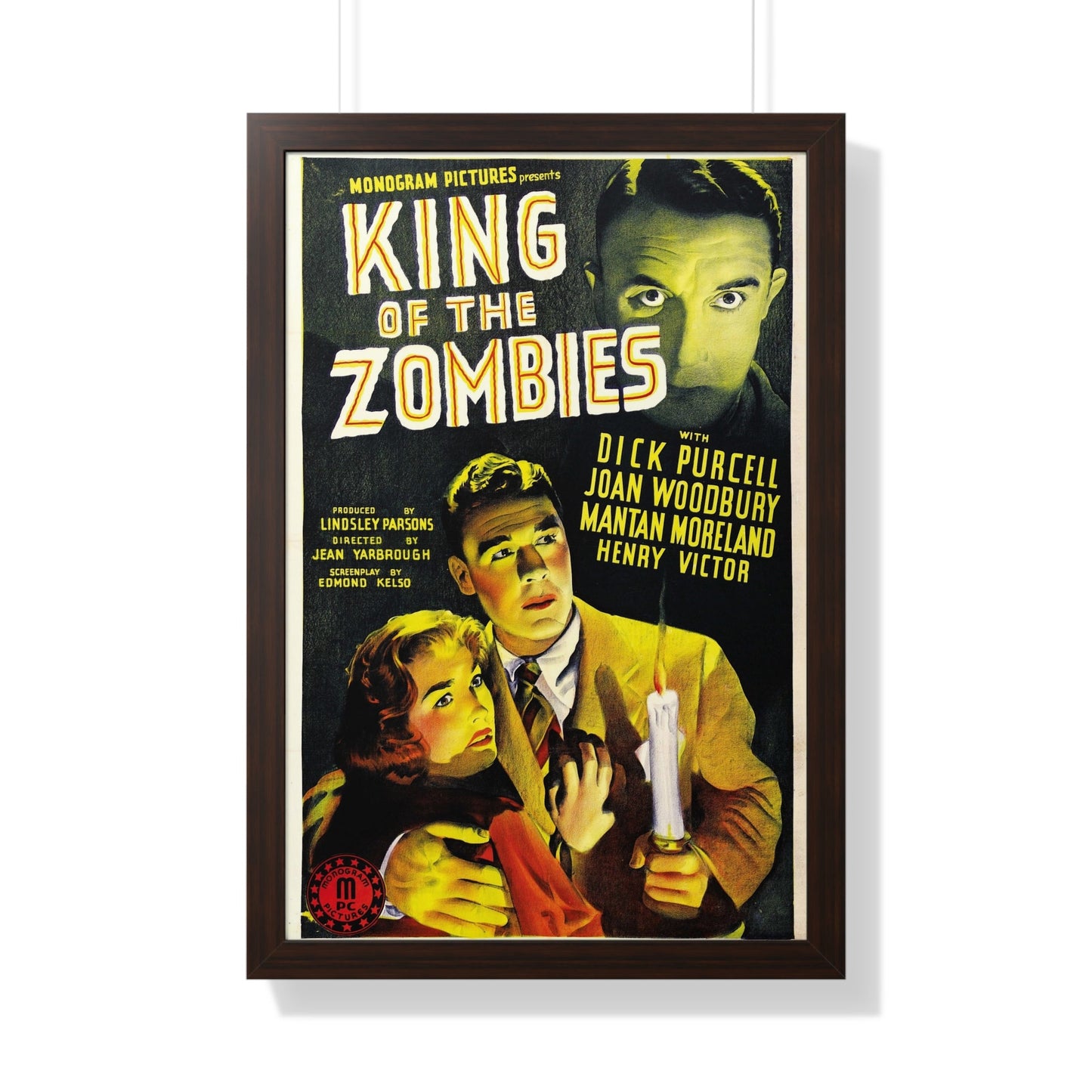 KING OF THE ZOMBIES 1941 - Framed Movie Poster-20" x 30"-The Sticker Space