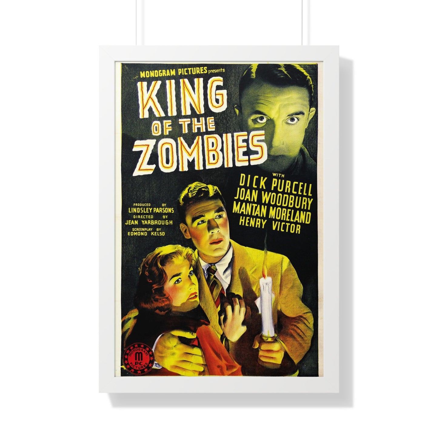 KING OF THE ZOMBIES 1941 - Framed Movie Poster-20" x 30"-The Sticker Space