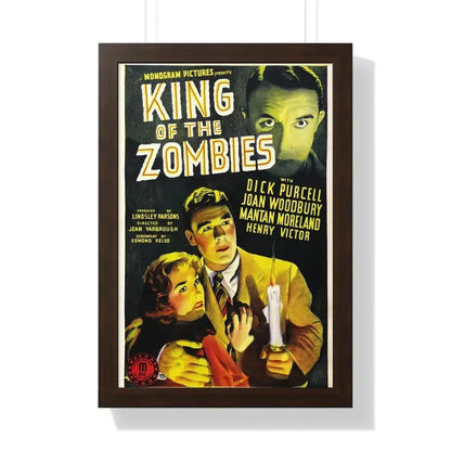 KING OF THE ZOMBIES 1941 - Framed Movie Poster - The Sticker Space