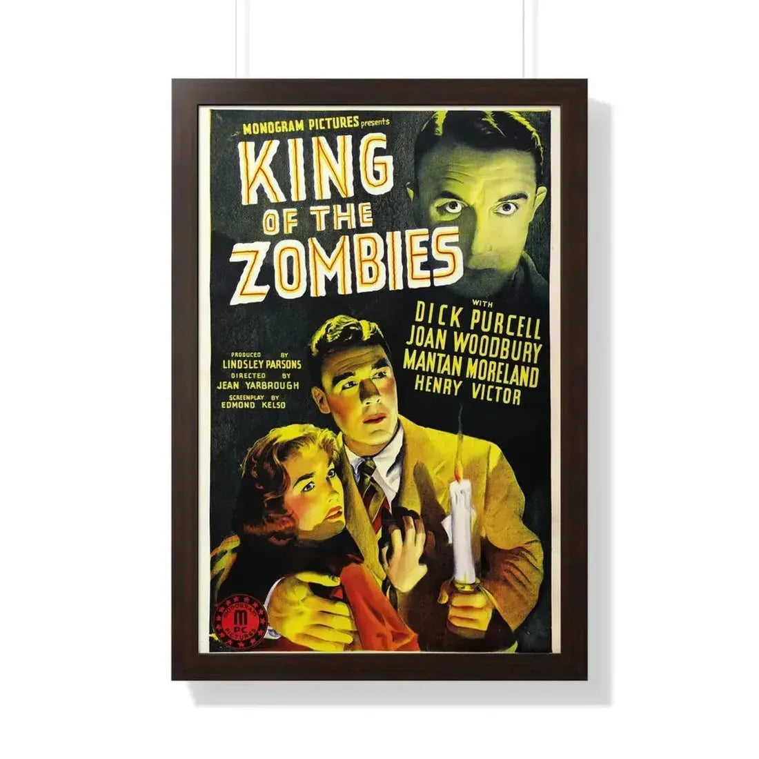 KING OF THE ZOMBIES 1941 - Framed Movie Poster - The Sticker Space