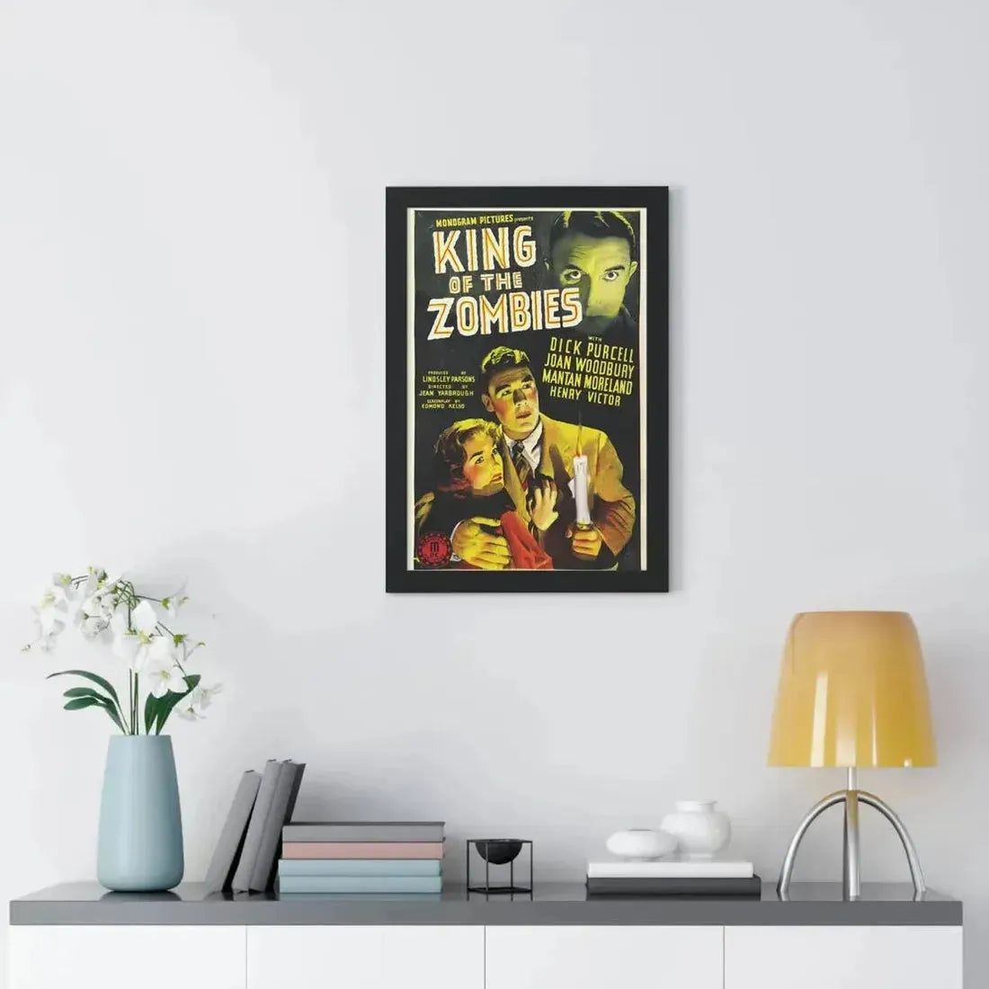 KING OF THE ZOMBIES 1941 - Framed Movie Poster - The Sticker Space
