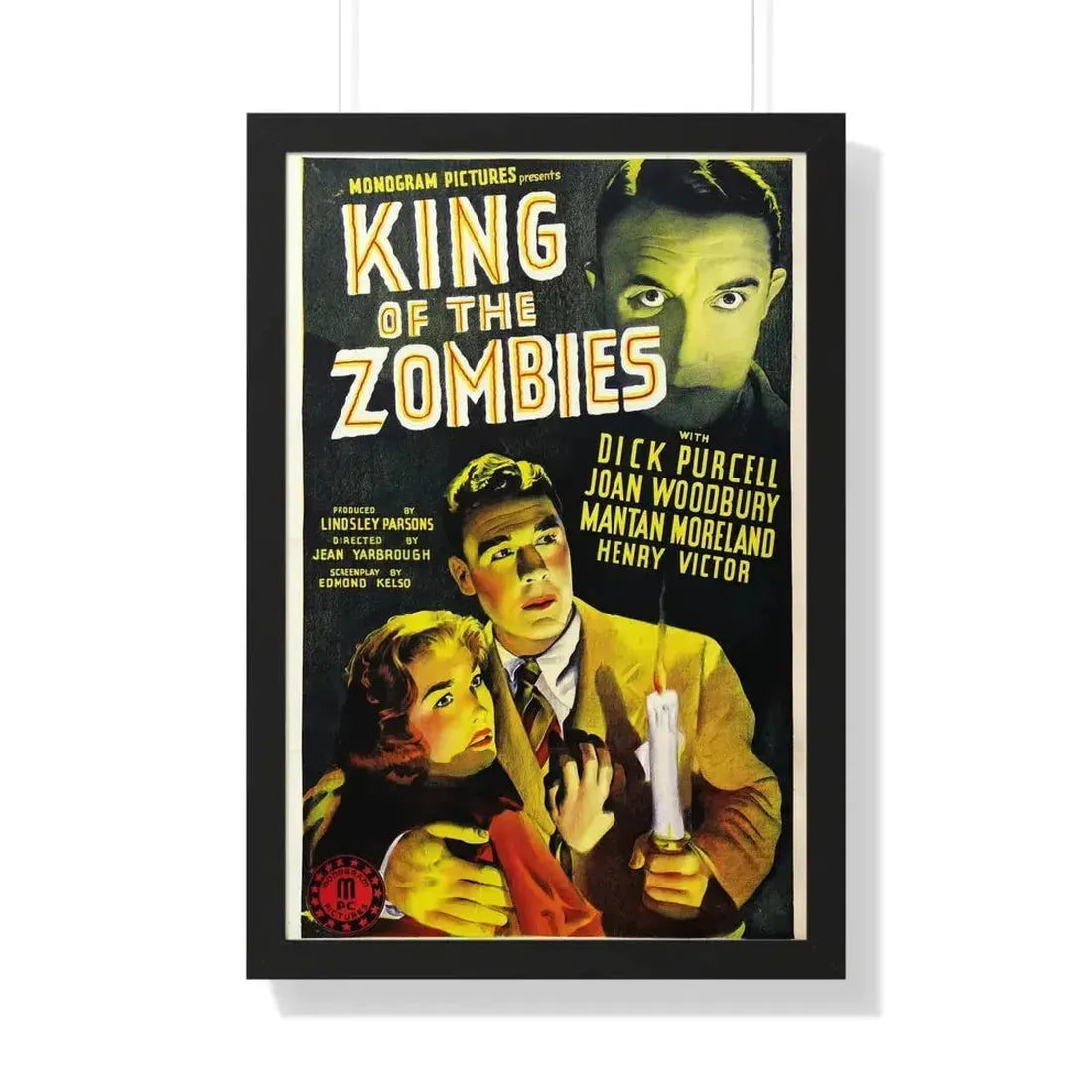 KING OF THE ZOMBIES 1941 - Framed Movie Poster - The Sticker Space